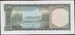 5.Emisyon 6.Tertip 100 Lira F31 096256 Çok Temiz+ ( Sol Çerçevede düzeltme var )