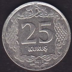 2011 Yılı 25 Kuruş