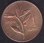 1966 YILI 1 KURUŞ ÇİLALTI
