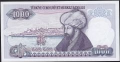 7.Emisyon 2.Tertip 1000 Lira F40 598927 Çil
