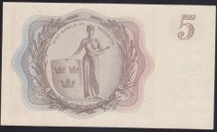 İSVEÇ 5 KRON 1960 ÇİL