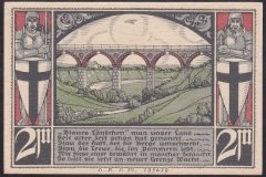 ALMANYA 2 MARK NOTGELD 1922 ÇİL