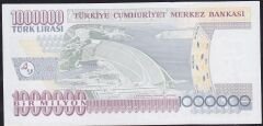 7.Emisyon 3.Tertip 1000000 Lira R12 666664 Çil