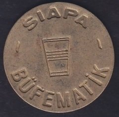 SIAPA BÜFEMATİK JETONU