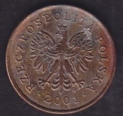 Polonya 5 Groszy 2001