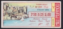 1978 9 MART YARIM BİLET