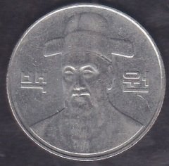 Güney Kore 100 Won 2011
