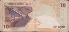 Katar 10 Riyal 2003 Temiz