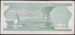 6.Emisyon 2.Tertip 10 Lira K80 199389 Çok Çok Temiz