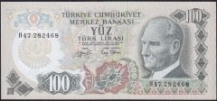 6.Emisyon 2.Tertip 100 Lira H47 282468 Çil