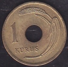 1949 YILI 1 KURUŞ ÇİLALTI
