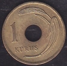 1949 YILI 1 KURUŞ ÇİLALTI