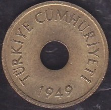 1949 YILI 1 KURUŞ ÇİLALTI