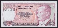 7.EMİSYON 2.TERTİP 100 LİRA D70 710143 ÇİLALTI