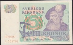 İSVEÇ 5 KRON 1979 ÇİL
