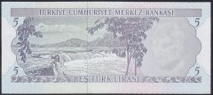 6.EMİSYON 2.TERTİP 5 LİRA K43 085497 ÇİLALTI ÇİL