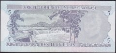 6.EMİSYON 2.TERTİP 5 LİRA K05 103035 ÇÇT +