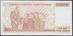 7.EMİSYON 3.TERTİP 100000 LİRA I07 496039 ÇİLALTI