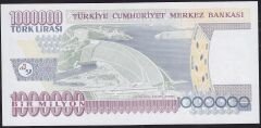 7.Emisyon 3.Tertip 1000000 Lira U20 618888 Çil