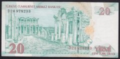 8.EMİSYON 20 YTL D24 978233 ÇOK TEMİZ +