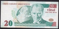 8.EMİSYON 20 YTL D24 978233 ÇOK TEMİZ +