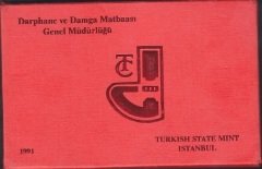 1991 Yılı Darphane Tedavül Seti