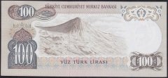 6.EMİSYON 1.TERTİP 100 LİRA D76 281588 ÇİLALTI ( DÜZLEME VAR )
