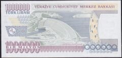 7.Emisyon 3.Tertip 1000000 Lira U1840 1840 Çil