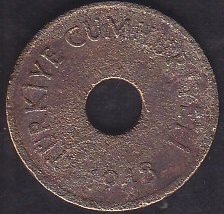 1948 YILI 1 KURUŞ HALİYLE