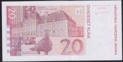 Hırvatistan 20 Kuna 2001 Çilaltı Çil A0003768 Pick 39a