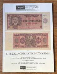 Beyaz Müzayede Kataloğu 12 Nisan 2019 Resimli ve Anlatımlı 160 Sayfa