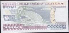 7.Emisyon 3.Tertip 1.000.000 Lira U06 267103 Çil