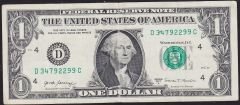 Amerika 1 Dolar 2017A Çok Temiz+