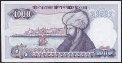 7.Emisyon 2.Tertip 1000 Lira F19 859494 Çilaltı Çil