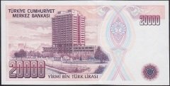 7.Emisyon 1.Tertip 20000 Lira E35 712569 Çilaltı Çil