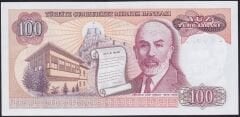 7.Emisyon 2.Tertip 100 Lira E29 690948 Çil