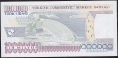 7.Emisyon 3.Tertip 1000000 Lira U02 482882 Çilaltı Çil