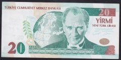 8.EMİSYON 20 YTL A41 456543 ÇÇT ÇİLALTI