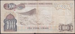 6.Emisyon 2.Tertip 100 Lira H33 150596 Temiz