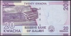 Malawi 20 Kwacha 2020 Çil Pick 63f