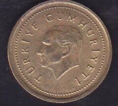 1998 Yılı 5000 Lira İnce Baskı