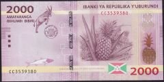 Burundi 2000 Frank 2015 Çil
