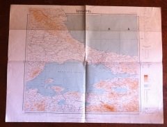 İSTANBUL HARİTASI - 1946 (67 X 54 )