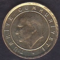 2007 YILI 1 KURUŞ değerli eski paralar