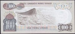 6.EMİSYON 3.TERTİP 100 LİRA J37 418657 ÇİL