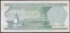 6.Emisyon 2.Tertip 10 Lira K21 220180 Çilaltı