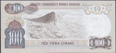 6.EMİSYON 3.TERTİP 100 LİRA J35 496407 ÇİL
