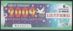 2008 31 ARALIK ÇEYREK BİLET R SERİSİ
