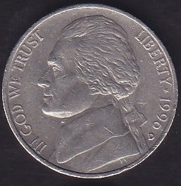 Amerika 5 Cent 1996 D