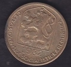 ÇEKOSLOVAKYA 20 HALERU 1982
